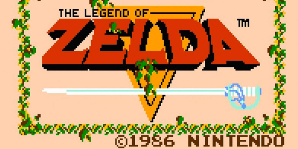 Legend of Zelda 1986 logo